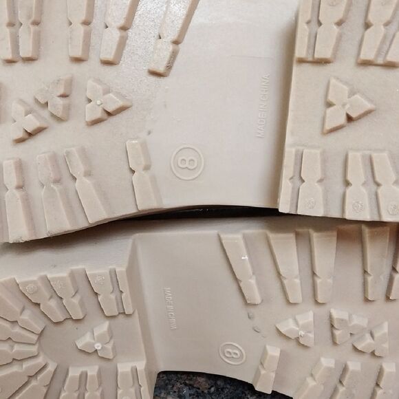 Serra Tan Winter Rain Boots with Rugged Sole...SIZE 8  NEW IN BOX - Picture 7 of 7